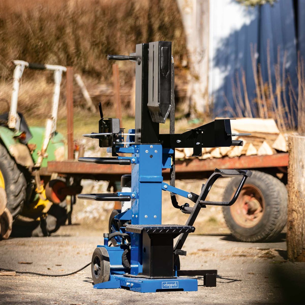 Cepač za drva COMPACT 15T 400 V Scheppach