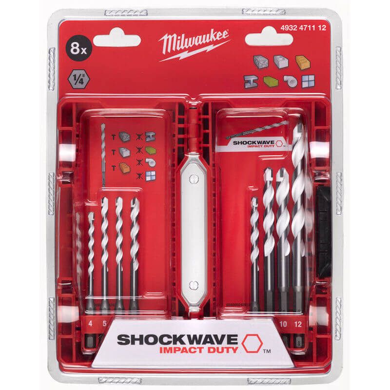 Milwaukee burgije multi 4-12mm 8/1 4932471112