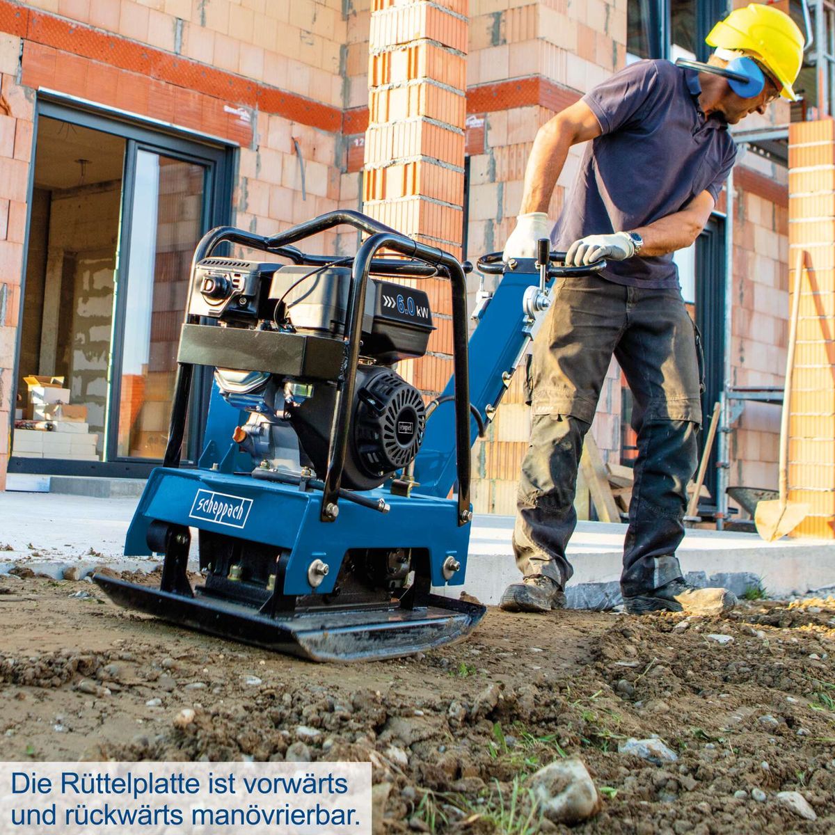 Vibro ploča HP3000S 30,5 kN Scheppach