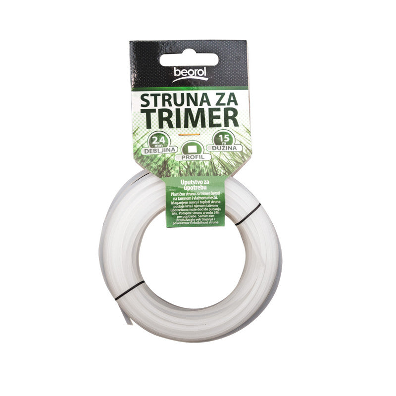 Struna za trimer kvadratna 15m