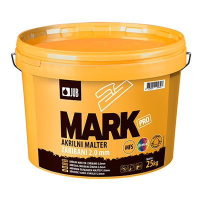 Mark akrilni fasadni malter 25KG 1,5mm zaglađeni