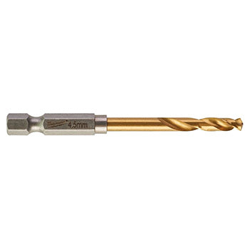 Milwaukee udarna burgija za metal HSS-G TiN HEX 1/4" 4,5mm 48894710