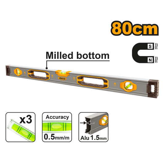 Libela magnetna 80CM HSL38080M