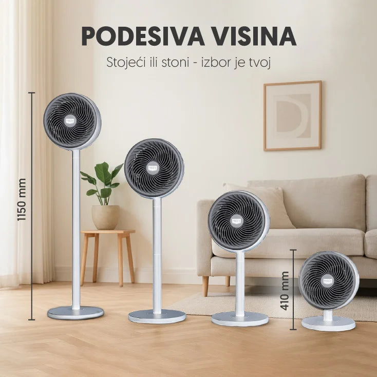 PROSTO stojeći ventilator TURBO, 75W