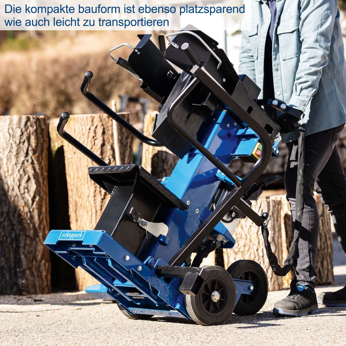 Cepač za drva COMPACT 15T 400 V Scheppach