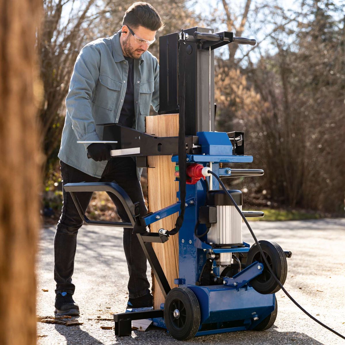 Cepač za drva COMPACT 15T 400 V Scheppach