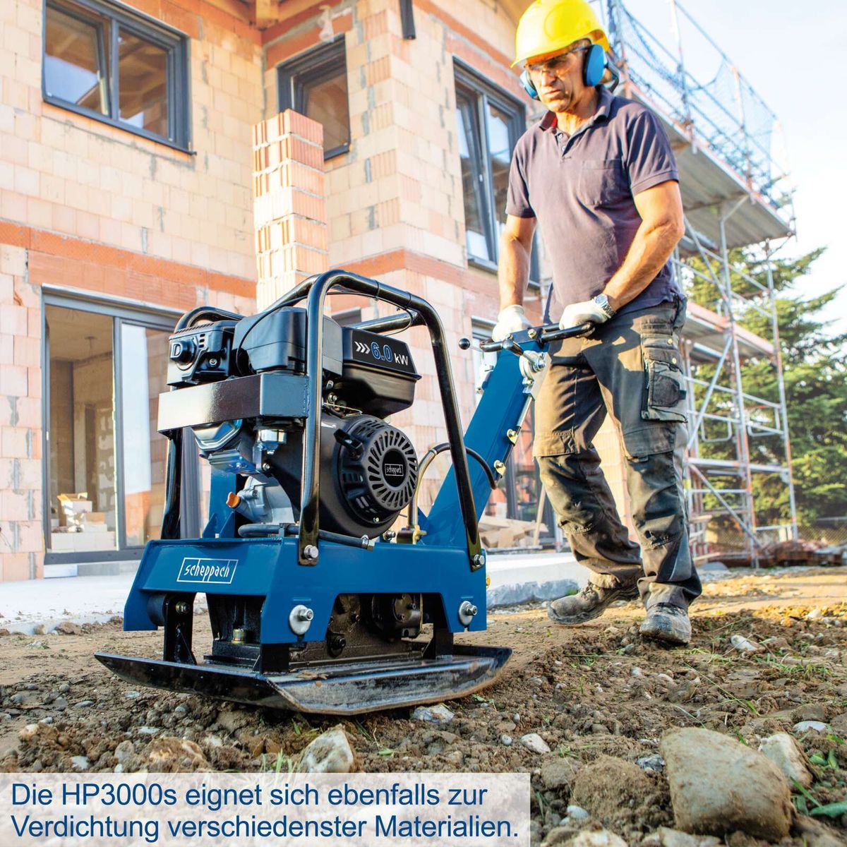 Vibro ploča HP3000S 30,5 kN Scheppach