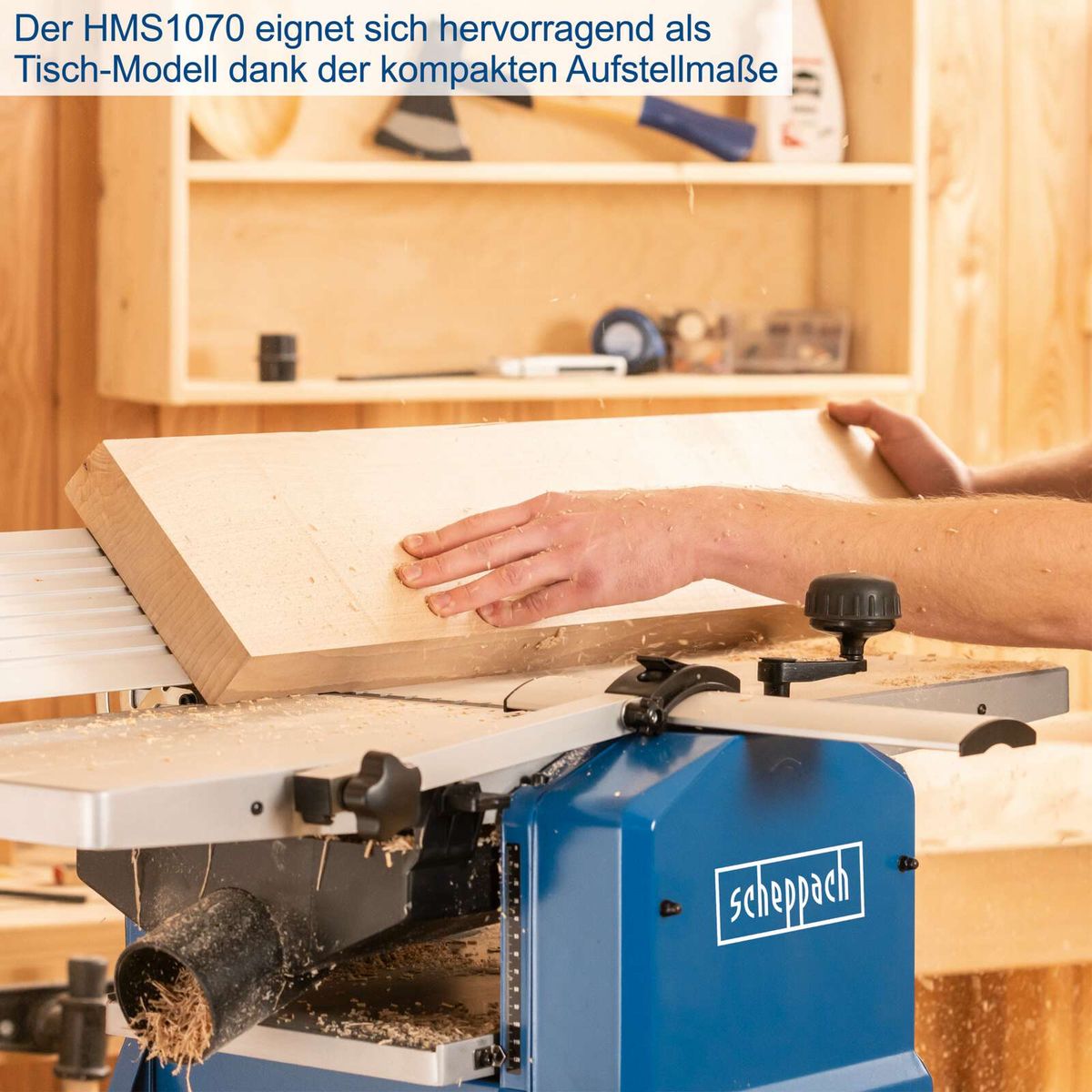 Stacionarno rende i blanja HMS1070 Scheppach