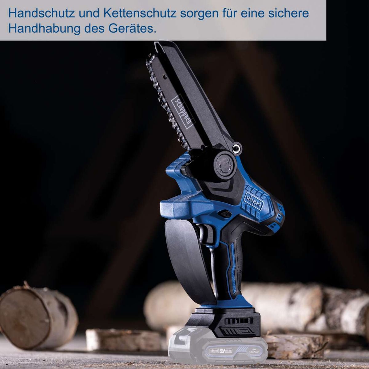 Aku testera za grane BC-PS150-X 150 mm IXES Scheppach