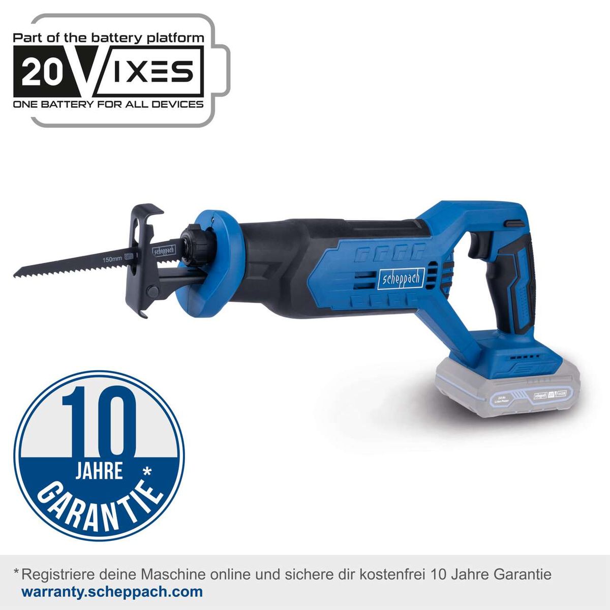 Aku povratna testera C-RS100-X IXES Scheppach