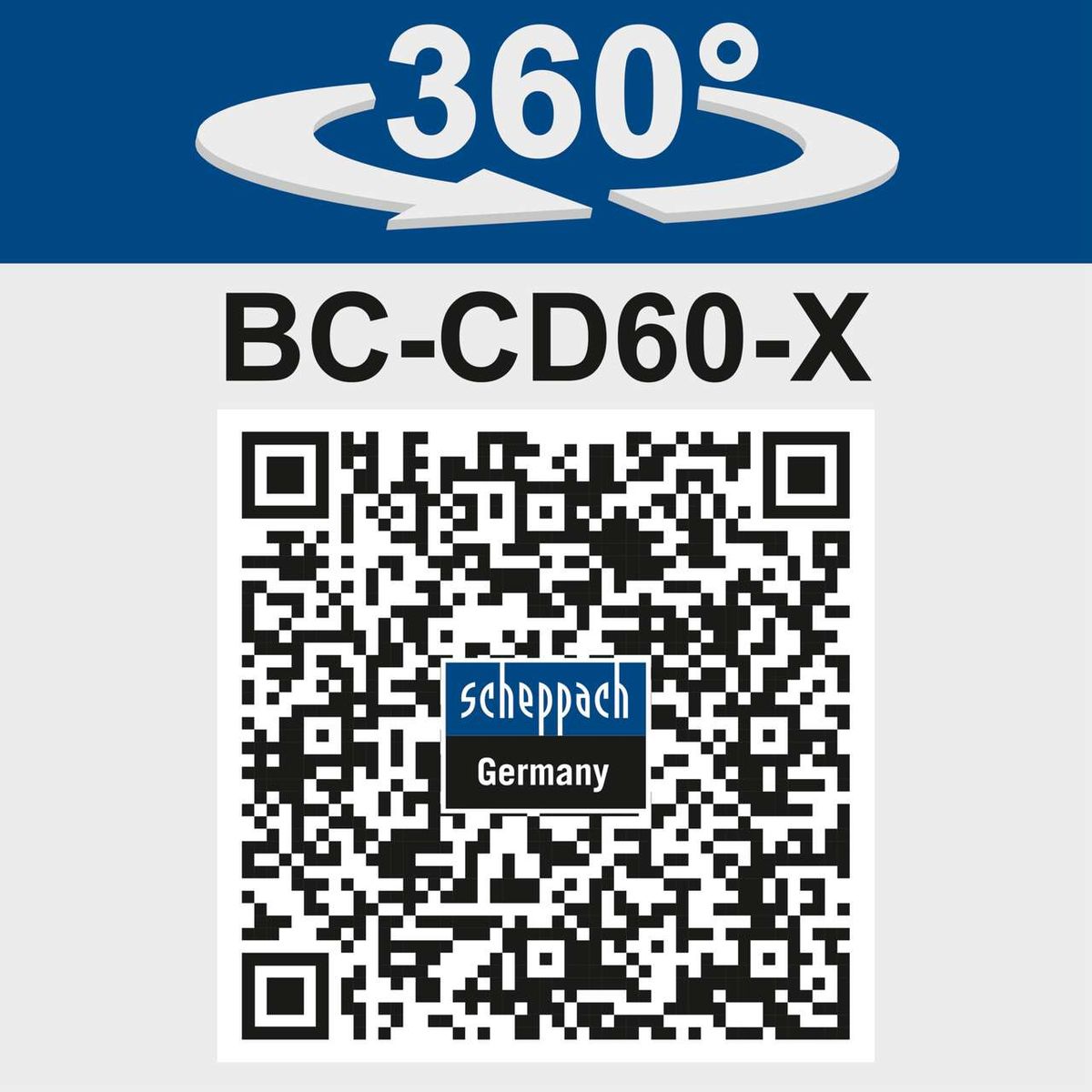 Aku udarna bušilica BC-CD60-X 60 Nm IXES Scheppach