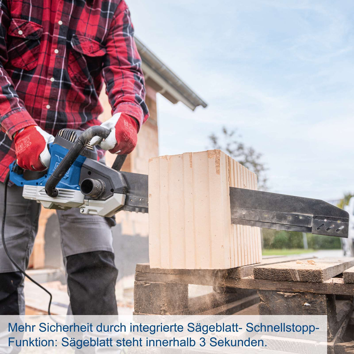 Scheppach Testera za ciglu i gas-beton AZE430 – slika 2