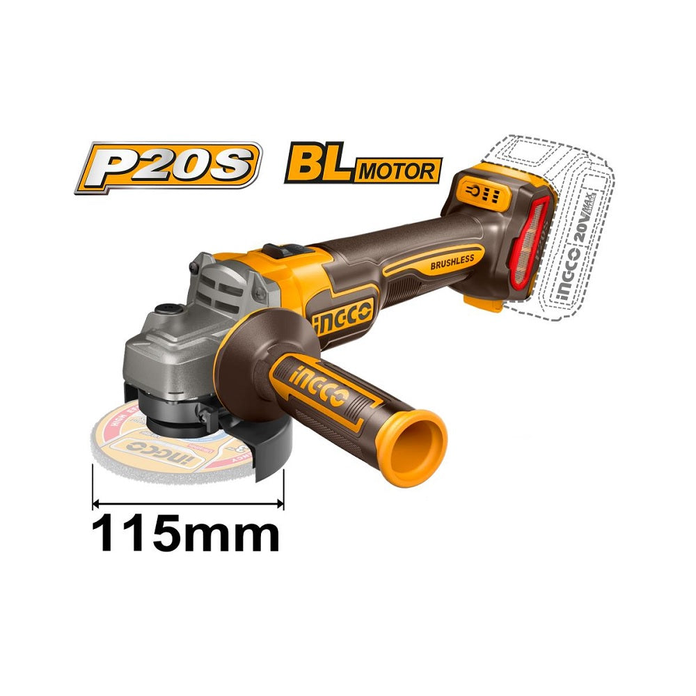 Aku brusilica 115mm solo SUPER INGCO CAGLI21154