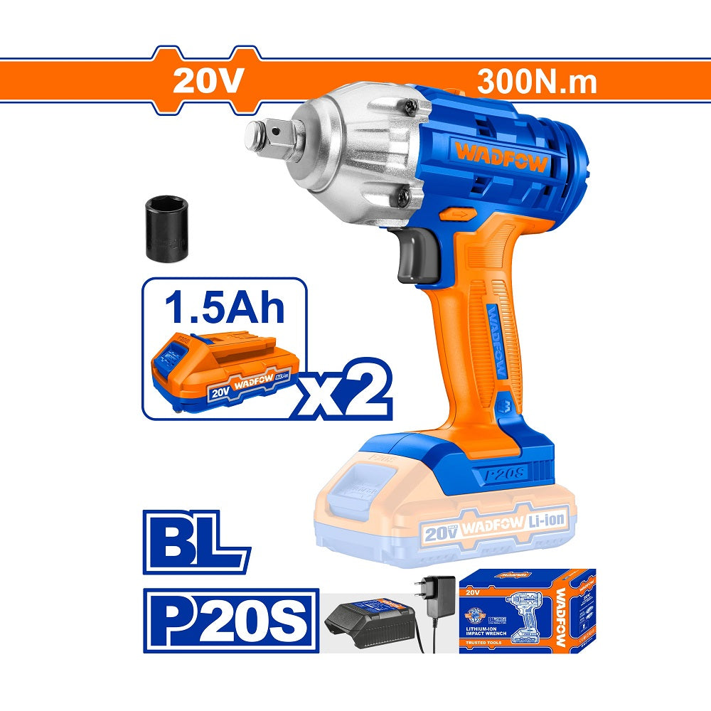 Aku udarni odvijač 1/2" 20V WADFOW WCD1512