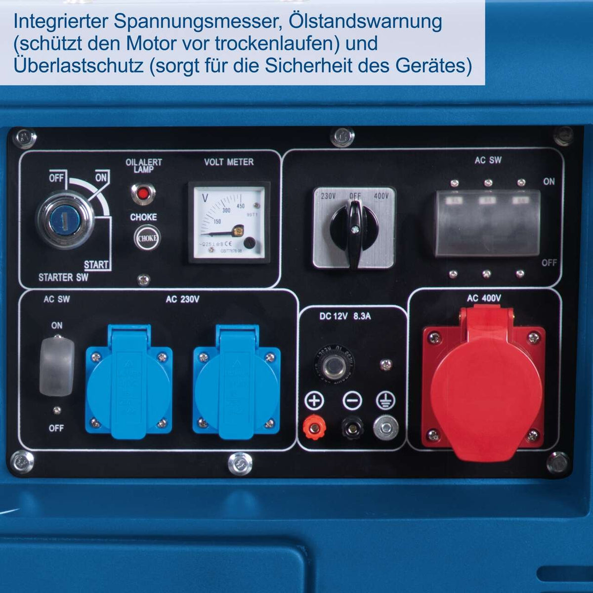 Dizel agregat SG5200D 5 kW Scheppach