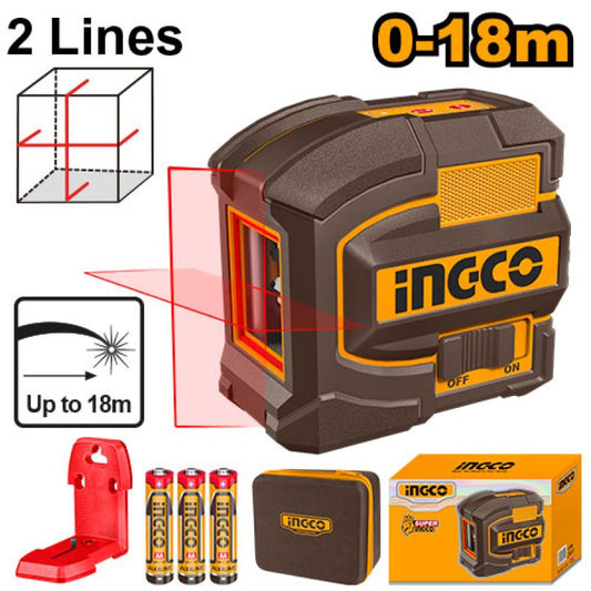 Samonivelišući crveni laser 0-18M INGCO HLL156503