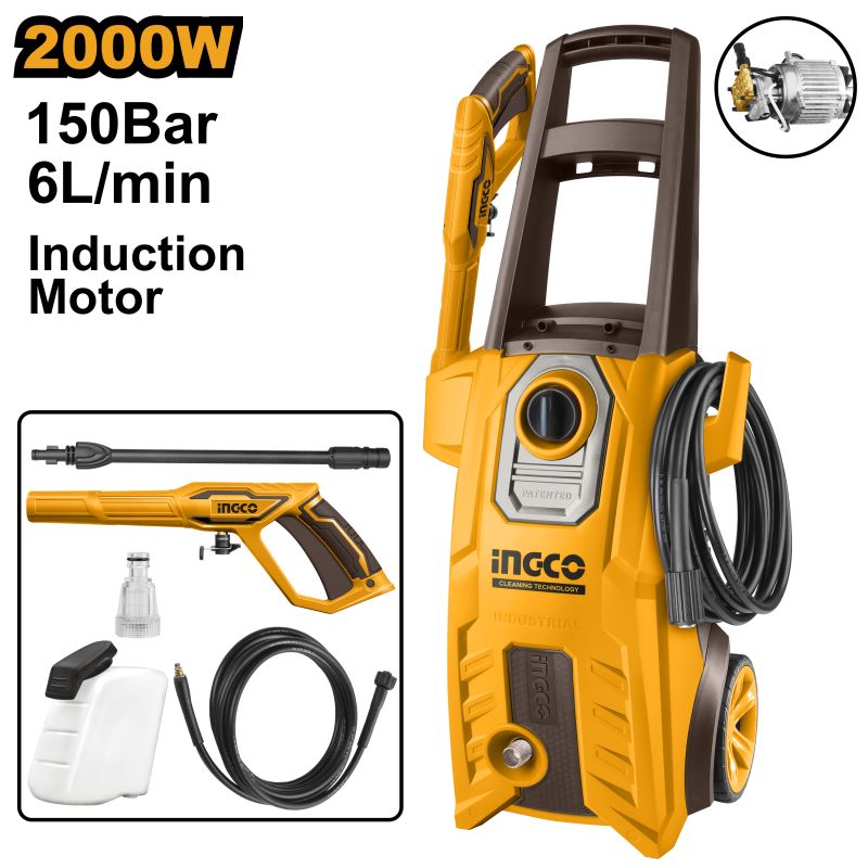 Perač pod pritiskom 2000W INGCO HPWR20008