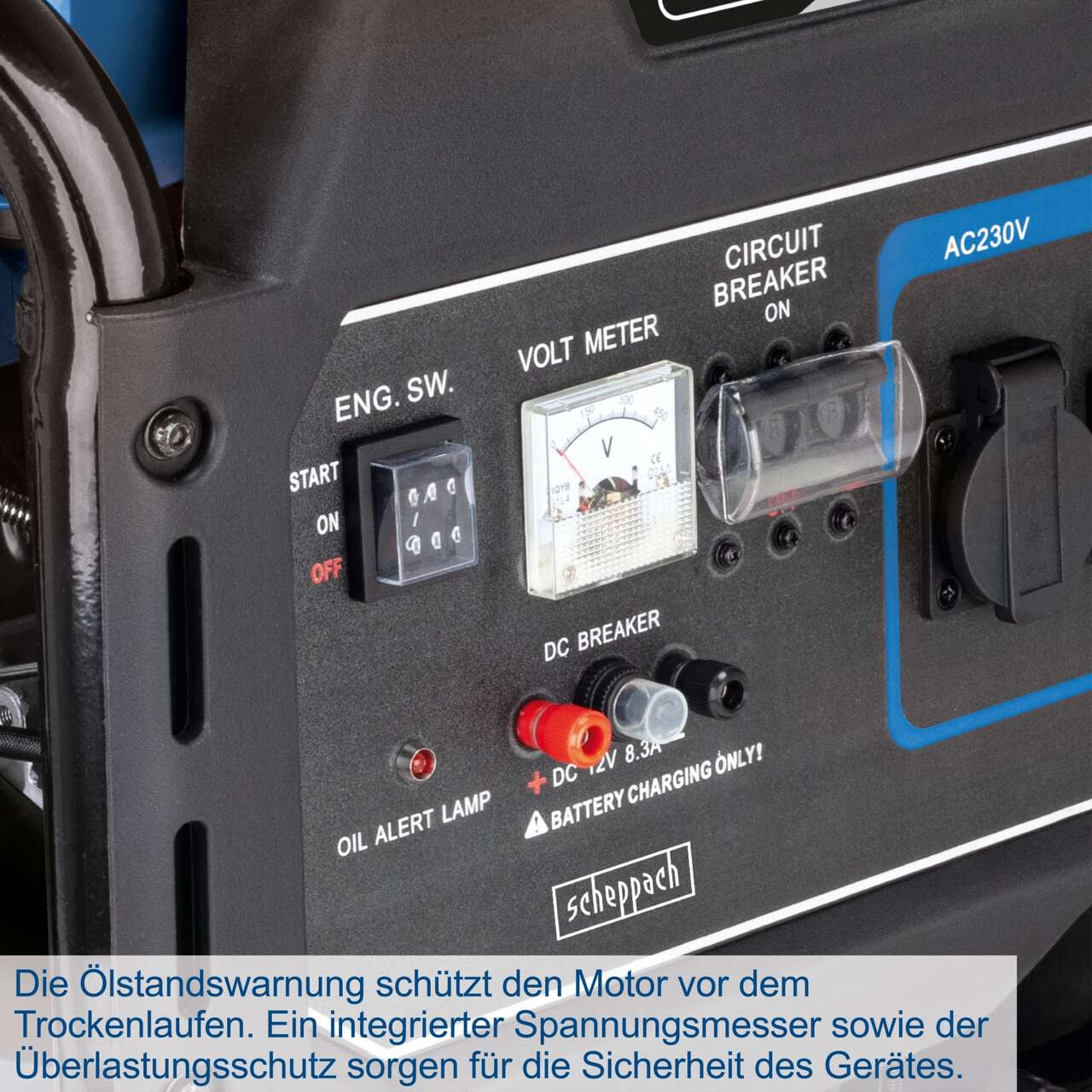 Trofazni agregat SG7100X 5,4 kW Scheppach